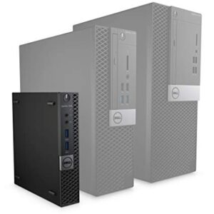 Dell Optiplex 7040 Micro Form Factor Desktop, Intel Quad Core i5 6500T 2.5Ghz, 16GB DDR4, 1TB SSD, Wi-Fi, HDMI, Windows 10 Pro (Renewed)