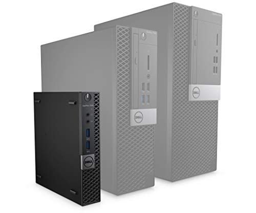 Dell Optiplex 7040 Micro Form Factor Desktop, Intel Quad Core i5 6500T 2.5Ghz, 16GB DDR4, 1TB SSD, Wi-Fi, HDMI, Windows 10 Pro (Renewed)