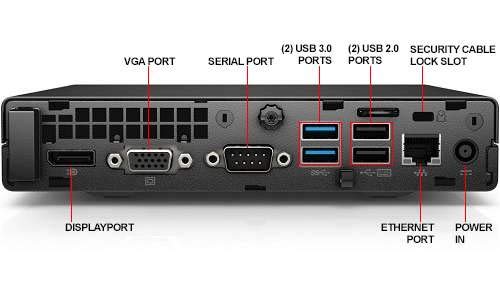 HP ProDesk 400-G2 Mini Desktop, Intel Core i5-6400T, 2.2GHz,16GB DDR4, 512GB Solid State Drive, Win10Pro (Renewed)