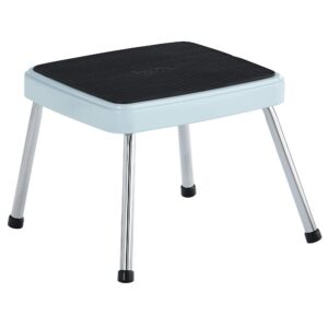 cosco stylaire retro 1-step steel step stool, teal
