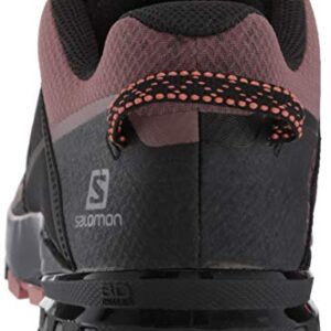 Salomon XAILD Trail Running Shoes for Women, Peppercorn/Black/Cedar Wood, 11