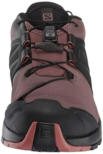 Salomon XAILD Trail Running Shoes for Women, Peppercorn/Black/Cedar Wood, 11