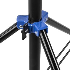 Flashpoint 13' Blue Color Coded Pro Air Cushioned Heavy Duty Light Stand for Photography, Lightwight, Portable and Durable Photography Light Stand Tripod is Suitable for Pro Photography