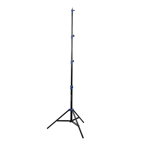 Flashpoint 13' Blue Color Coded Pro Air Cushioned Heavy Duty Light Stand for Photography, Lightwight, Portable and Durable Photography Light Stand Tripod is Suitable for Pro Photography