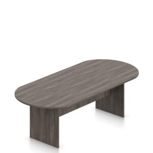 gof 6ft, 8ft, 10ft conference table chair (g6751char) set, cherry, espresso, mahogany, walnut, artisan grey (8ft, artisan grey)