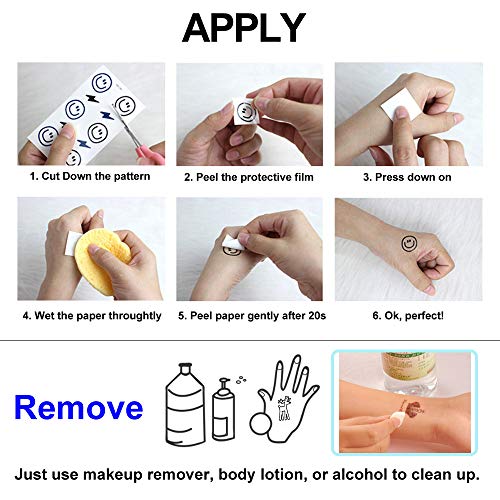 Large Size Halloween Temporary Tattoos Fake Wound Bloody Stitch Scars Scab Waterproof Temp Tattoo Stickers Body Art Decoration for Adults Kids Makeup Cosplay Costume Party(6 Sheets)