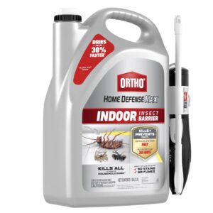 Ortho Home Defense Max Indoor Insect Barrier: Starts to Kill Ants, Roaches, Spiders, Fleas & Ticks Fast, 1 gal.