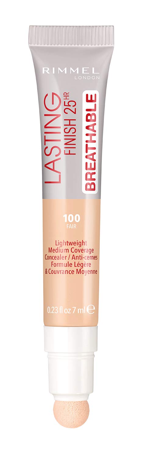 Rimmel Lasting Finish Breathable Concealer, Fair, 0.23 Fl Oz, Pack of 2