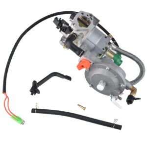 Dual Fuel Carburetor LPG CNG Conversion kit for Honda GX390 188F 4.5KW 5.5KW Generator Engine