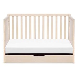 Carter's by DaVinci Colby 4-in-1 Convertible Crib with Trundle Drawer in Washed Natural, Greenguard Gold Certified, Undercrib Storage