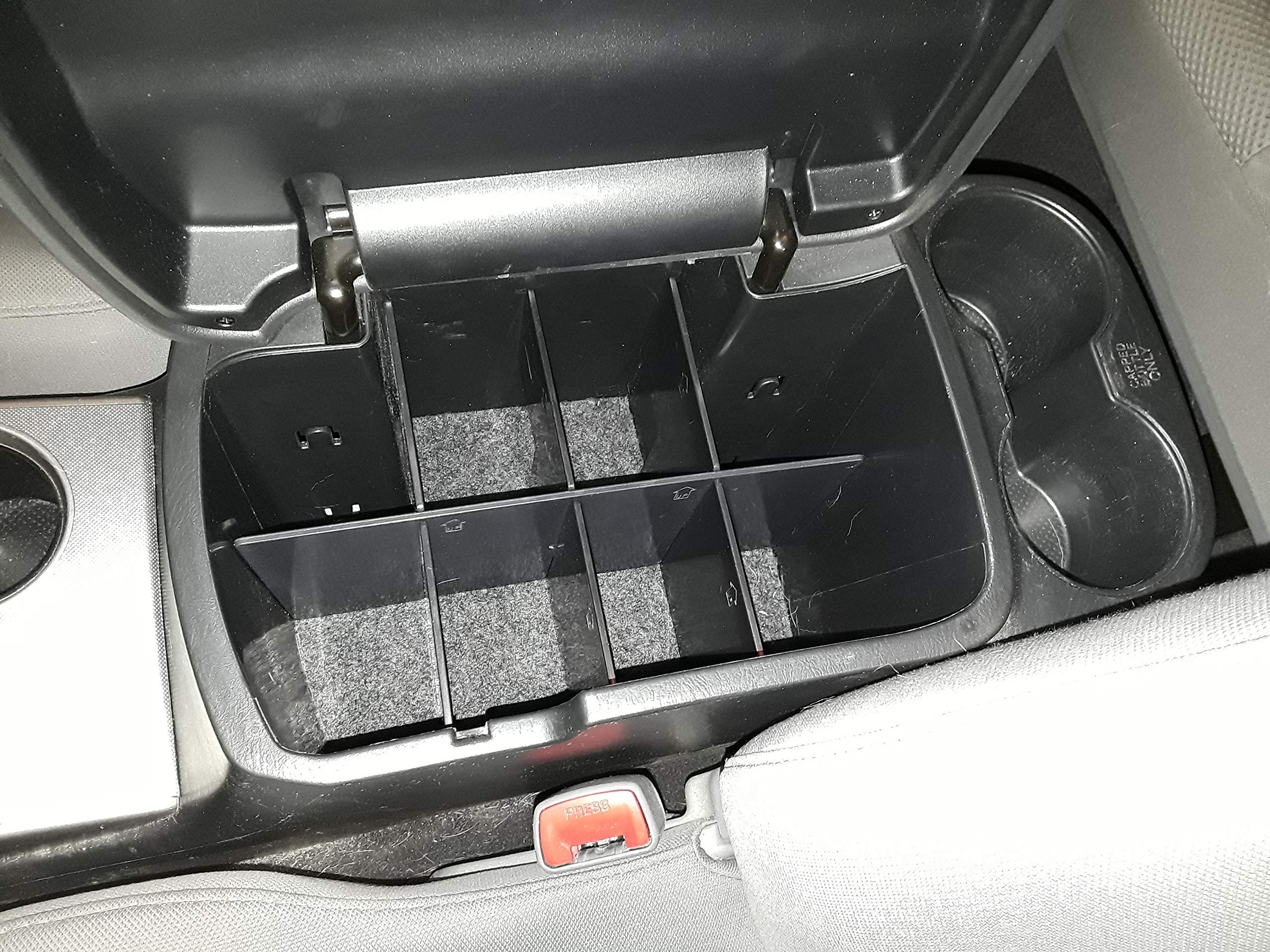 Vehicle OCD - Center Console Divider, Tray, and Glove Box Organizer for Toyota Tacoma (2005-2015) - Made in USA