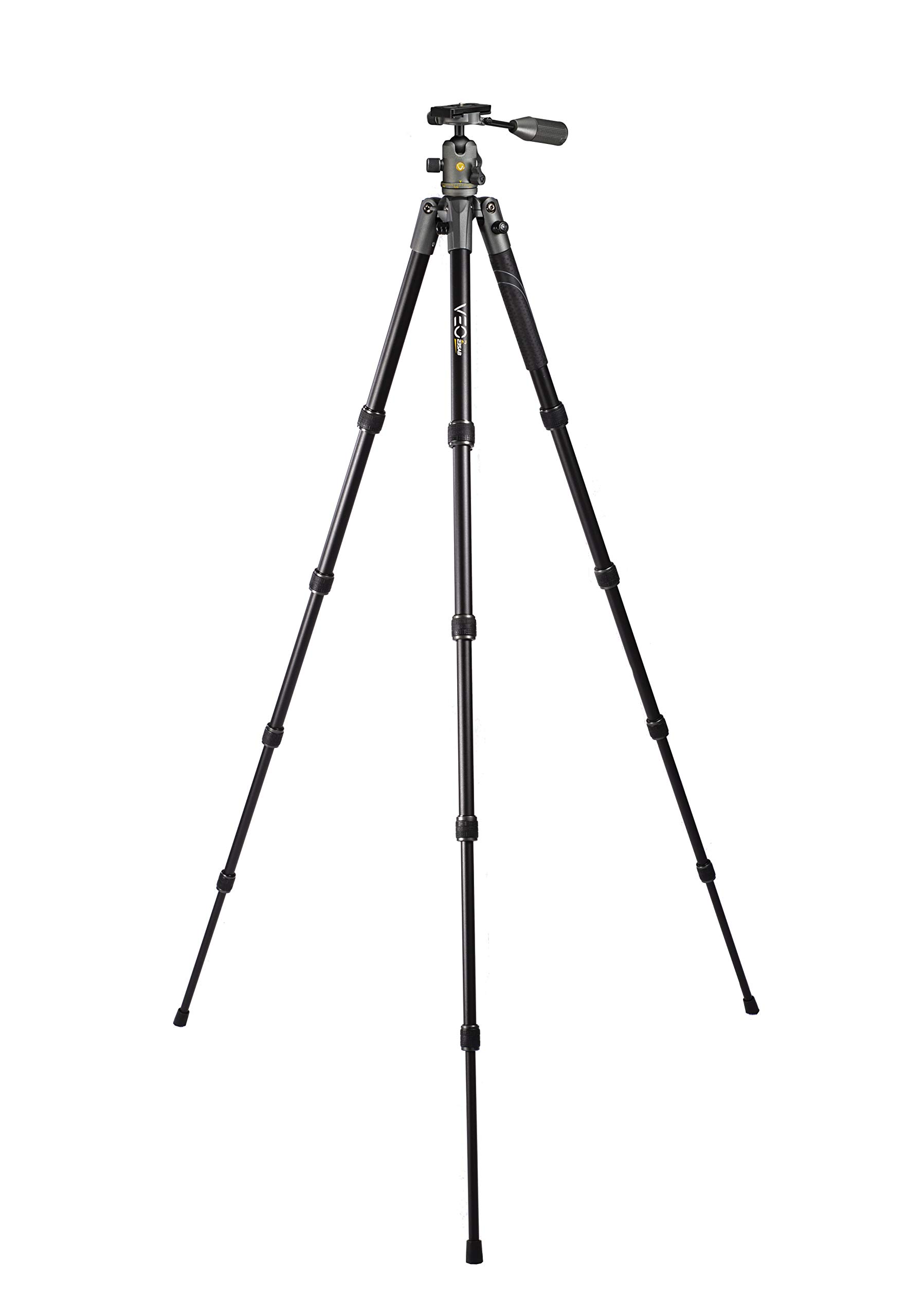 Vanguard VEO 2X 235ABP 4 in 1 Travel Tripod, Monopod, Ball Head with Removeable Pan Handle - 23 mm, Aluminum