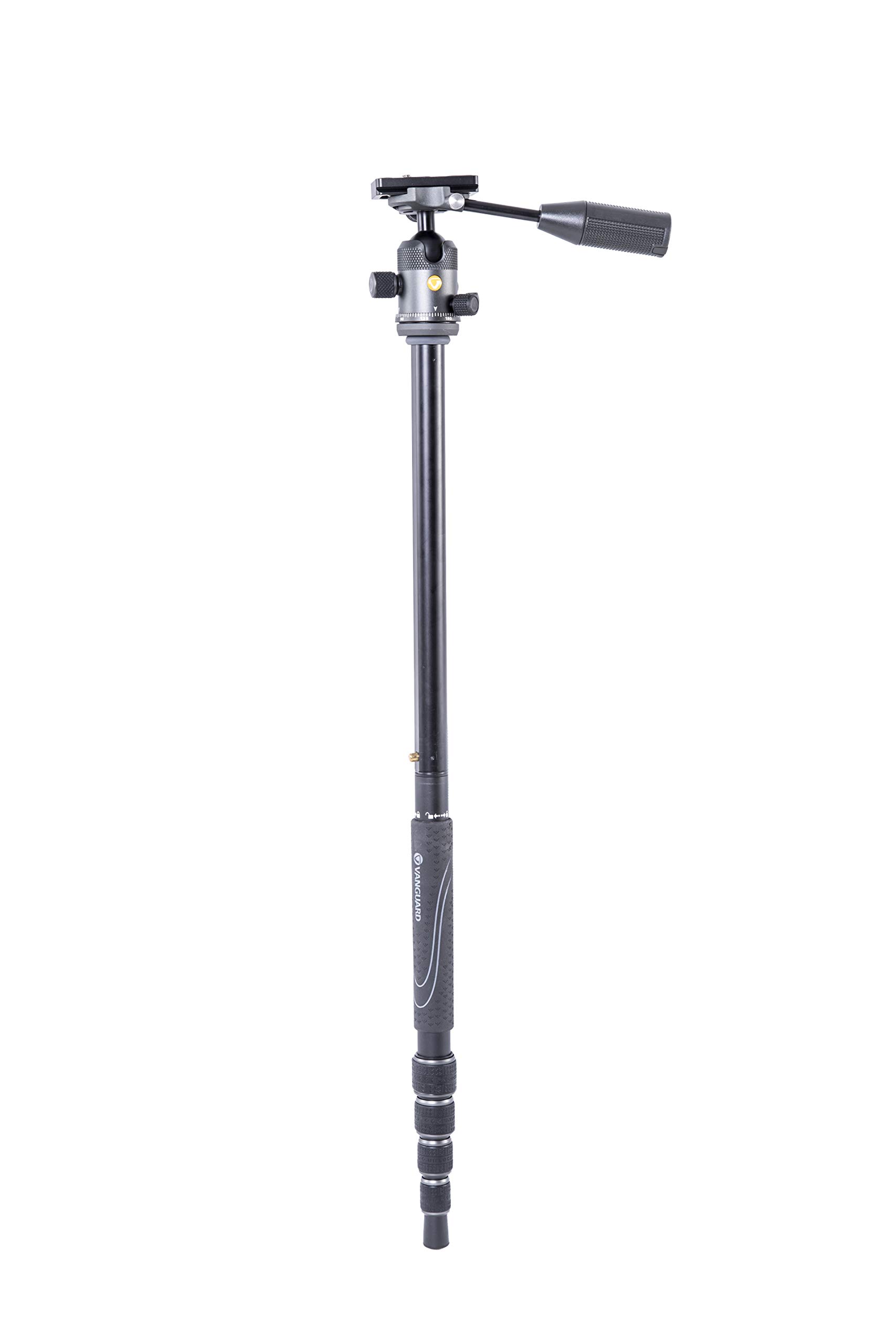 Vanguard VEO 2X 235ABP 4 in 1 Travel Tripod, Monopod, Ball Head with Removeable Pan Handle - 23 mm, Aluminum