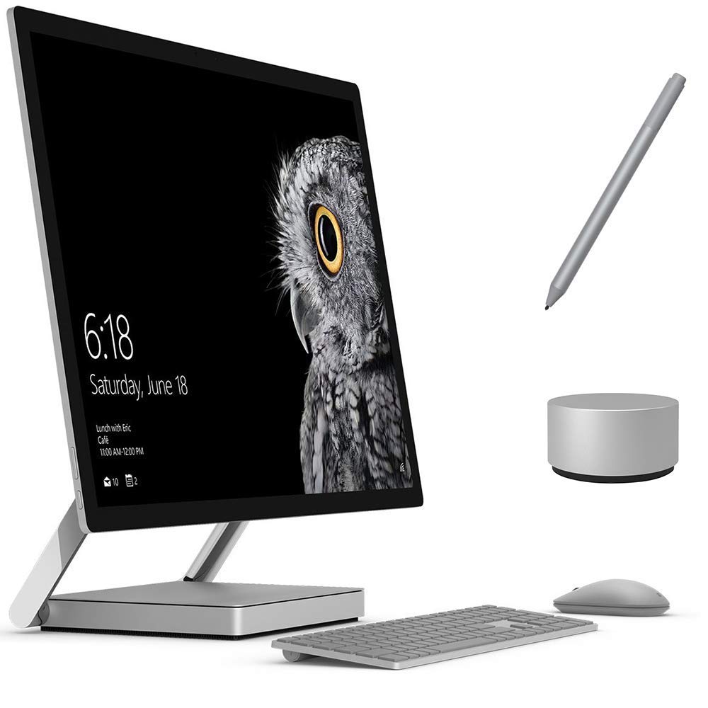 Microsoft Surface Studio All-in-one 28" 4500x3000 Touchscreen i5, 8GB RAM 1TB HDD AIO PC GTX 965M, Pen, Keyboard, Mouse, Win 10 Pro (Renewed)