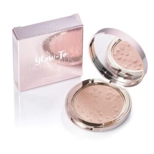 Ciate London Glow-To Highlighter 0.17 Oz! Face Glow Highlighting Pressed Powder Makeup! Weightless, Long-Wear And Extreme Creaminess! Vegan & GLuten Free! Choose Your Makeup Color! (Moondust)