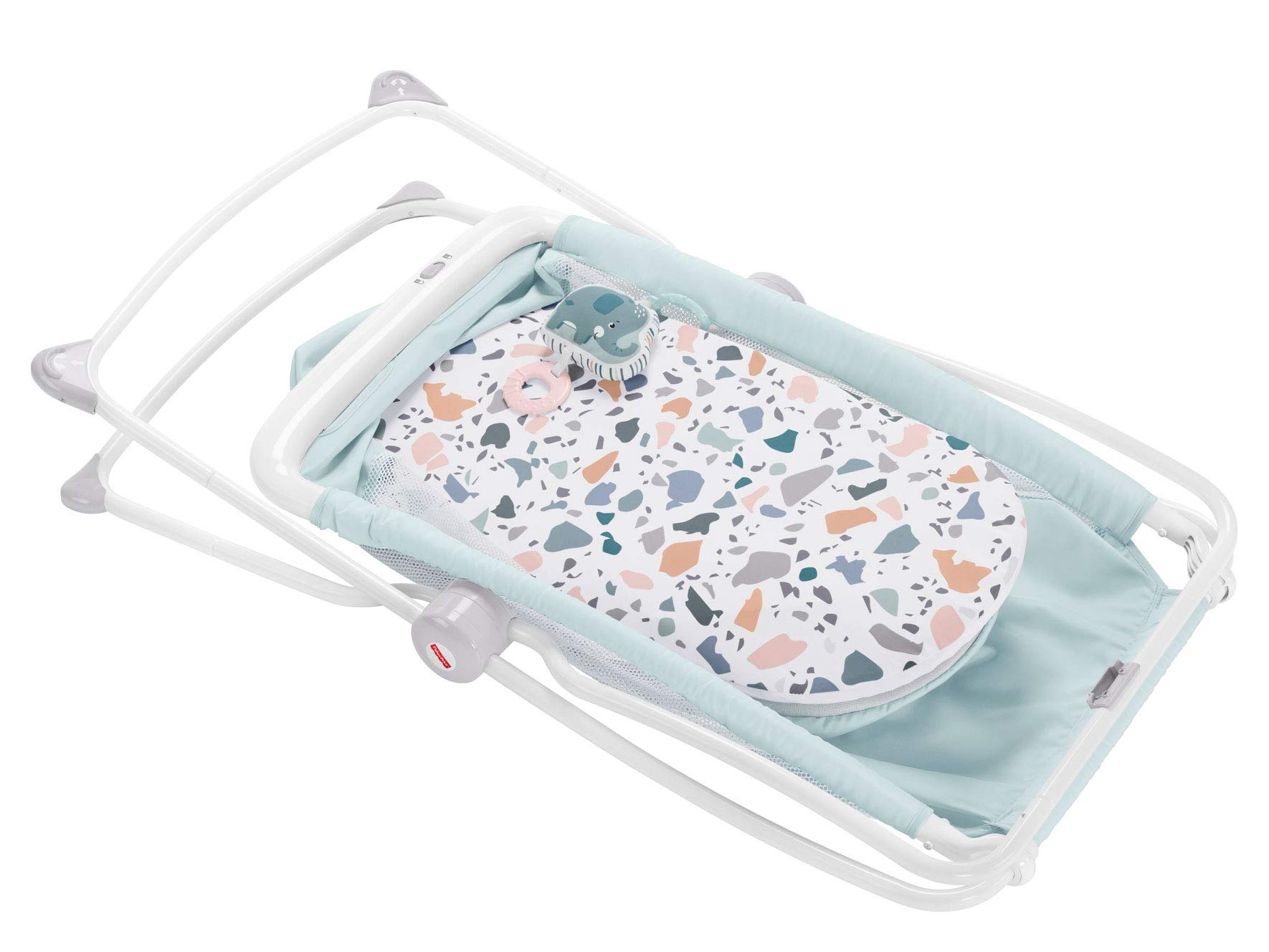 Fisher-Price Rock with Me Bassinet, Blue