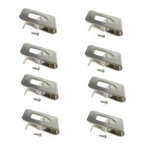 uosxvc replacement belt hook clip for dewalt n268241 fit for 20v power tools dcd980 dcd985 (8packs)