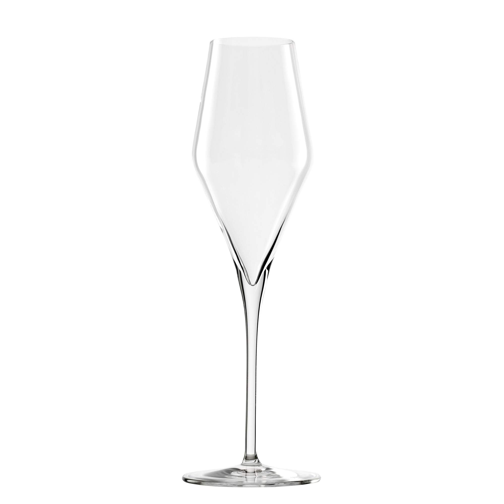 Stolzle Lausitz Quatrophil German Made Crystal Champagne Glass, Set of 6