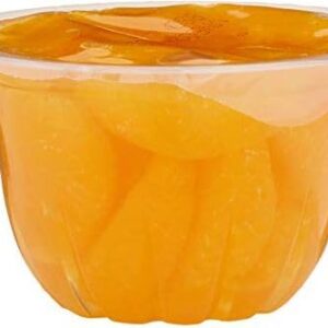 Amazon Fresh, Mandarin Orange in Fruit Juice, 4 Oz Bowls (Pack of 4) (Previously Happy Belly, Packaging May Vary)