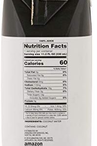 Amazon Brand - Happy Belly Coconut Water, 11.2 fl oz (Pack of 24)