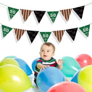 Football Banner,Game Day Banner,Taigate Banner,Football Party,Sports Day Party,Football Decoration for Picnic,Home Parties,Wedding,Celebration and Festivals