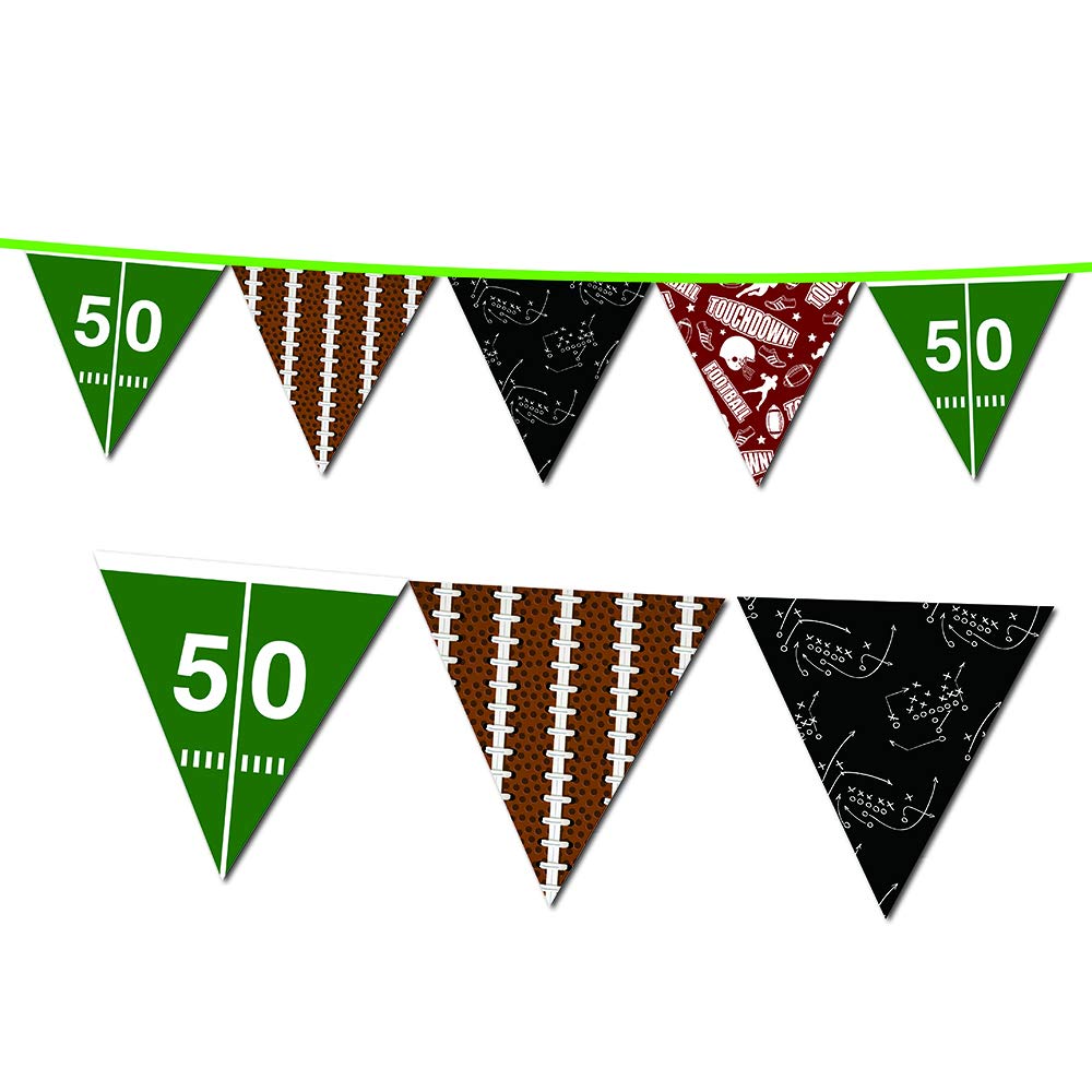 Football Banner,Game Day Banner,Taigate Banner,Football Party,Sports Day Party,Football Decoration for Picnic,Home Parties,Wedding,Celebration and Festivals