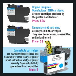 SuppliesOutlet Replacement for Brother TN660 TN-660 Toner Cartridge Compatible Toner (2 Pack Black)