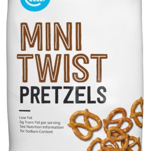 Amazon Brand - Happy Belly Mini Twist Pretzels, 1 pound (Pack of 1)