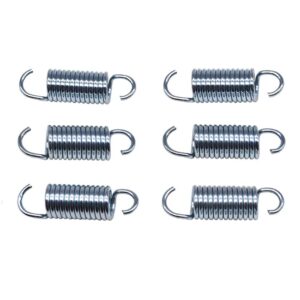 yoogu 2-1/4inch (6pcs) furniture mechanism extension tension springs replacement for recliner sofa chair bed