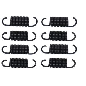 yoogu 2-1/2 inch (pack of 8) furniture replacement extension tension springs for recliner sofa trundle bed black [12 turn]