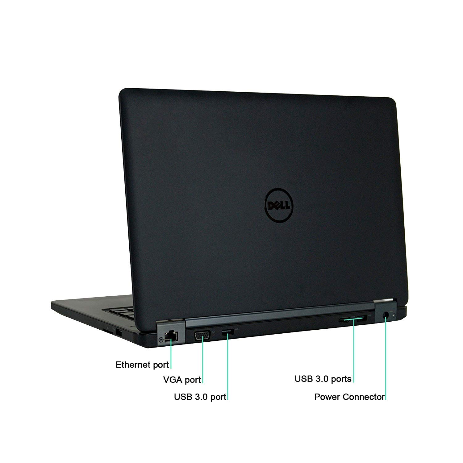 Premium Dell Latitude E5450 14 Inch HD Business Laptop (Intel Core i5-5200U up to 2.7GHz, 16GB DDR3 RAM, 256GB SSD, USB, HDMI, VGA, Windows 10 Pro) (Renewed)