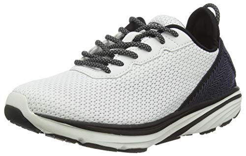 MBT Rocker Bottom Shoes Men’s – Athletic Running Walking Shoes Gadi - Black/Wht