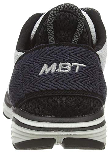 MBT Rocker Bottom Shoes Men’s – Athletic Running Walking Shoes Gadi - Black/Wht