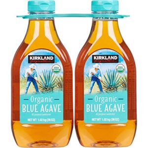kirkland signature organic blue agave nectar: 2 pack (36 oz. ea.)