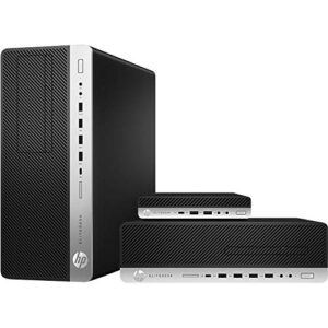 HP EliteDesk 800 G5 Mini Desktop Intel Core 9th Gen i5-9500T 6-Core up to 3.70 GHz, 8GB DDR4 Memory, 256GB Solid State Drive, Windows 10 Pro