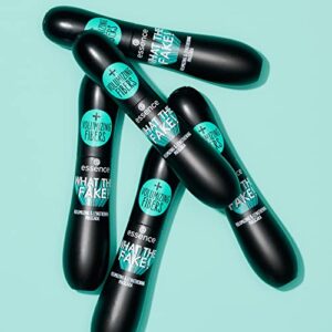 essence | What the Fake! Volumizing & Lengthening Fiber Mascara | Paraben Free | Cruelty Free (Pack of 1)