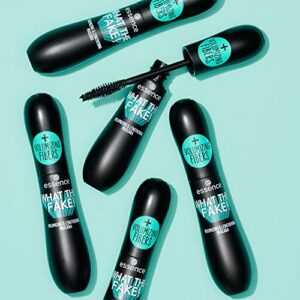 essence | What the Fake! Volumizing & Lengthening Fiber Mascara | Paraben Free | Cruelty Free (Pack of 1)