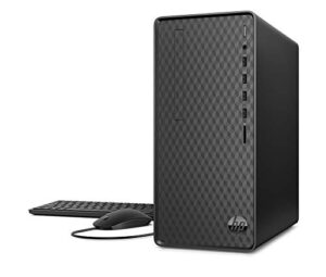 hp desktop pc, amd ryzen 3 3200g processor, 8 gb of ram, 512 gb ssd storage, windows 10 home, high speed performance, computer, 8 usb ports, for business, study, videos, and gaming (m01-f0020, 2020)