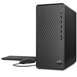 HP Desktop PC, AMD Ryzen 3 3200G Processor, 8 GB of RAM, 512 GB SSD Storage, Windows 10 Home, High Speed Performance, Computer, 8 USB Ports, for Business, Study, Videos, and Gaming (M01-F0020, 2020)