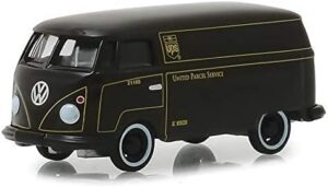 greenlight 30020 ups united parcel service test panel van delivery truck 1:64 scale