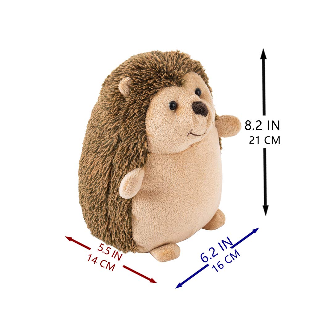 Marwood Cute Door Stopper Decorative Door Stops for Home and Office, Hedgehog Weighted Interior Doorstop Fabric Stuffed Animal Door Stopper Floor Decorative