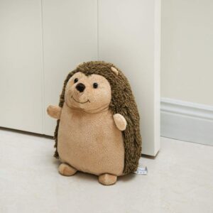 Marwood Cute Door Stopper Decorative Door Stops for Home and Office, Hedgehog Weighted Interior Doorstop Fabric Stuffed Animal Door Stopper Floor Decorative