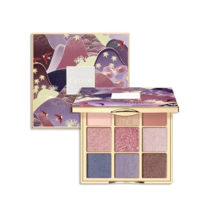 catkin eyeshadow palettes sparkly eyeshadow matte and glitter makeup matte shimmer highly pigmented makeup palettes eye shadow 9 colors neutral cosmetic eye shadows