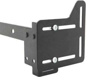caforo queen bed modification plate, headboard attachment bracket, bed frame adapter brackets, bed headboard frame conversion kit full to queen set of 2