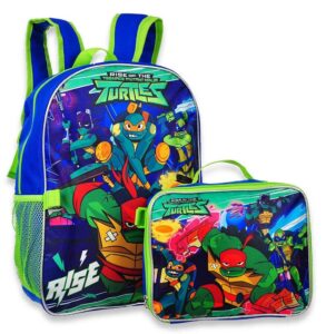 ninja turtles tmnt 16" backpack with detachable matching lunch box