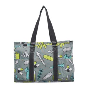 ngil all purpose organizer medium utility tote bag 2019 collection (nurse black)