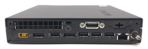 Lenovo Thinkcentre M910q Tiny PC Black - Intel Quad Core i5-6500T 2.5GHz / 8GB-DDR4 / 256GB SSD / Windows 10 Pro (Renewed)