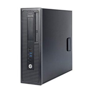 hp elitedesk 800 g2 business desktop, intel core i7 6700 3.4ghz, 8gb ddr4 ram, 256gb ssd hard drive, windows 10 (renewed)