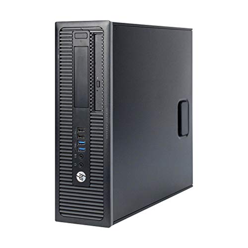 HP EliteDesk 800 G2 Business Desktop, Intel Core i7 6700 3.4Ghz, 8GB DDR4 RAM, 256GB SSD Hard Drive, Windows 10 (Renewed)