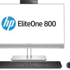HP 1JF76UT#ABA EliteOne 800 G3 23.8" All-in-One PC - 8 GB RAM - 256 GB SSD - Intel HD Graphics - Black/Gray